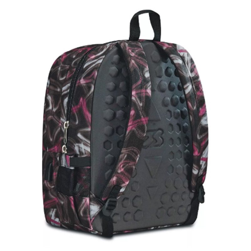 Seven Seven Zaino Scuola Doppio Scomparto Freethink Girl - Rosa vio...