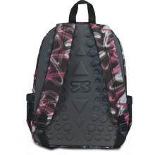 Seven Zaino Scuola Doppio Scomparto Freethink Girl - Rosa violet  33x44x20 cm