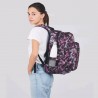 Seven Seven Zaino Scuola Doppio Scomparto Freethink Girl - Rosa vio...