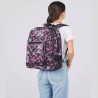 Seven Seven Zaino Scuola Doppio Scomparto Freethink Girl - Rosa vio...