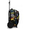 Seven Zaino Trolley Tyre Fluo Belts 2 Maxi Ruote Seven per Scuola f...