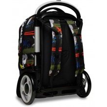 Seven Zaino Trolley Tyre Fluo Belts 2 Maxi Ruote Seven per Scuola f...