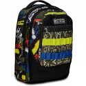 Zaino Trolley Tyre Fluo Belts 2 Maxi ruote Seven per scuola zaino sganciabile