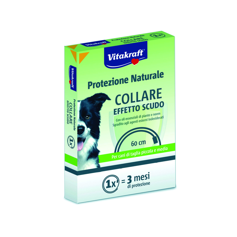 Vitakraft Collare Antiparassitario per Cani Taglia Piccola e media meno di 25Kg