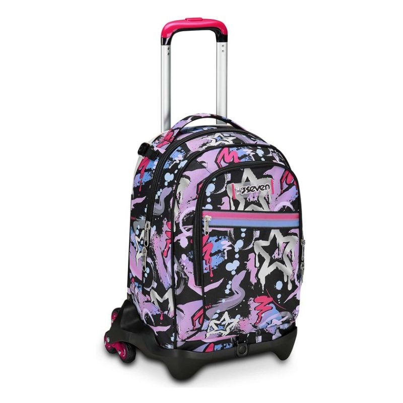 Seven Trolley Zaino Jack Detach seven 3WD Mark on Girl 34 lt con za...