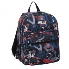 Zaino Appack Seven doppio scomparto 34 lt con zainetto scuola modelli assortiti