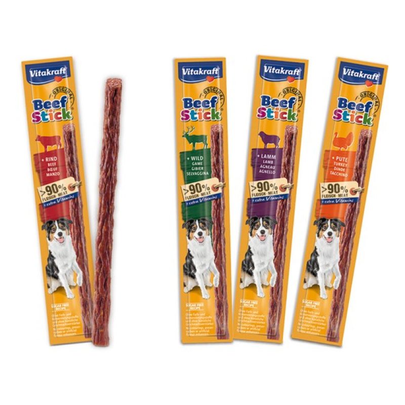 Vitakraft Vitakraft Beef Stick di manzo pesce alimento per cani can...