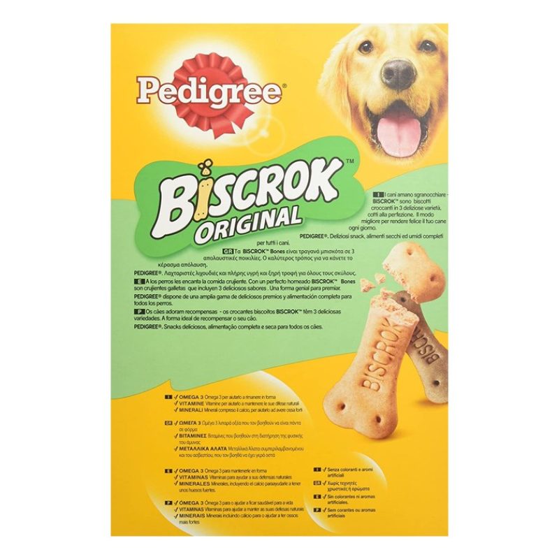 Pedigree Pedigree BISCROK ORIGINAL 500 grammi 2 confezioni - Biscot...