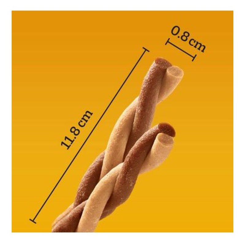 Pedigree Pedigree Rodeo Stick Intrecciati al Gusto Pollo Snack Prem...