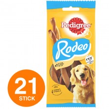 Pedigree Rodeo Stick Intrecciati al Gusto Pollo Snack Premi per Cani cane