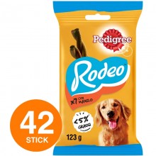 Pedigree Rodeo Stick Intrecciati al Gusto Manzo Snack Premi per Cani cane