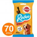 Pedigree Rodeo Stick Intrecciati al Gusto Manzo Snack Premi per Cani cane