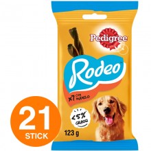 Pedigree Rodeo Stick Intrecciati al Gusto Manzo Snack Premi per Cani cane