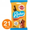 Pedigree Pedigree Rodeo Stick Intrecciati al Gusto Manzo Snack Prem...