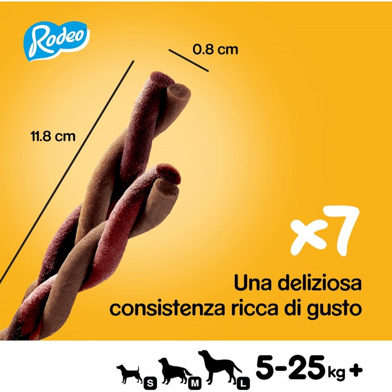 Pedigree Pedigree Rodeo Duos Stick Intrecciati Gusto Manzo Formaggi...