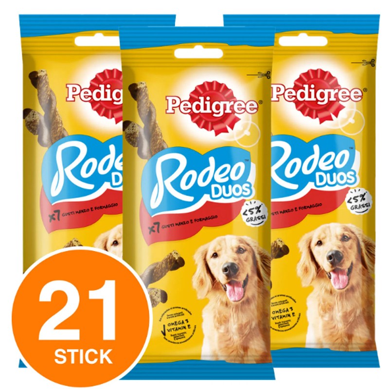 Pedigree Pedigree Rodeo Duos Stick Intrecciati Gusto Manzo Formaggi...