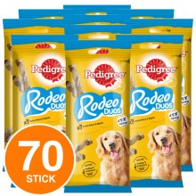 Pedigree Rodeo Duos Stick Intrecciati Gusto Pollo e Bacon Snack Premi per Cani