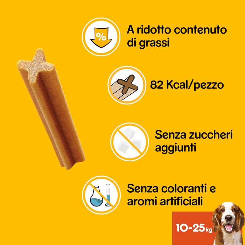 Pedigree Pedigree Dentastix Medium per l'igiene orale del cane 14 c...