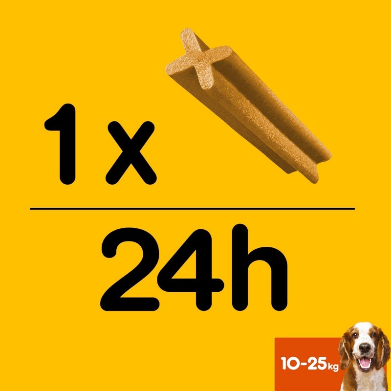 Pedigree Pedigree Dentastix Medium per l'igiene orale del cane 9 co...