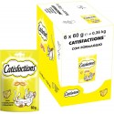CATISFACTION Snack biscottini per gatto 6 confezioni da 60GR formaggio