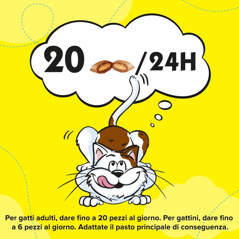 CATISFACTION CATISFACTION Snack al tonno biscottini per gatto 6 con...