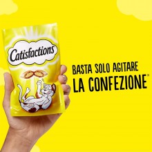 CATISFACTION Snack biscottini per gatto 6 confezioni da 60GR erba gatta