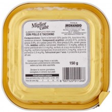 Set 22 MIGLIOR CANE Patè' con pollo e tacchino vaschette da 150 grammi