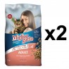 Miglior gatto MIGLIOR GATTO Croccantini con salmone 2 confezioni da...