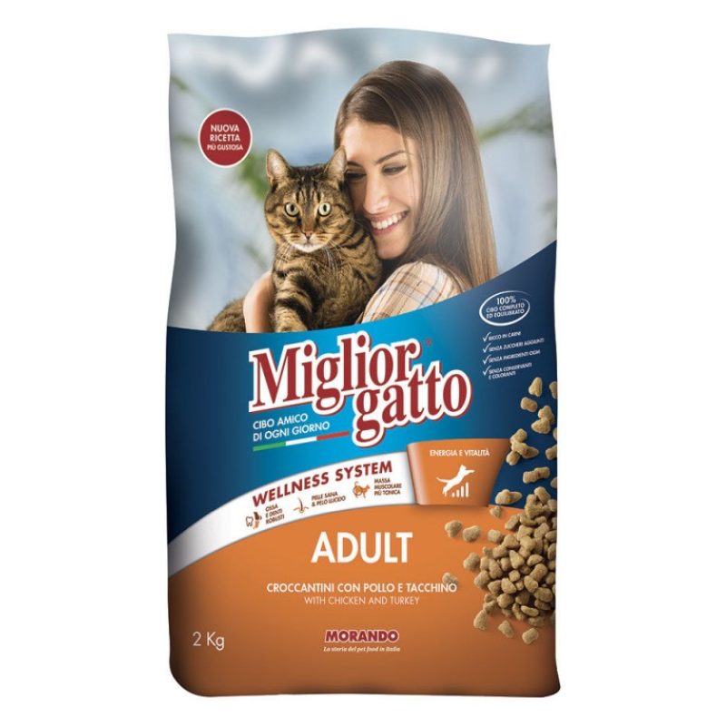 Miglior gatto MIGLIOR GATTO Croccantini con pollo e tacchino 2 conf...