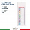 Harty Calendario muro Olandese lungo e stretto 2025 ufficio casa pr...