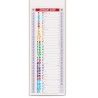 Harty Calendario muro Olandese lungo e stretto 2025 ufficio casa pr...
