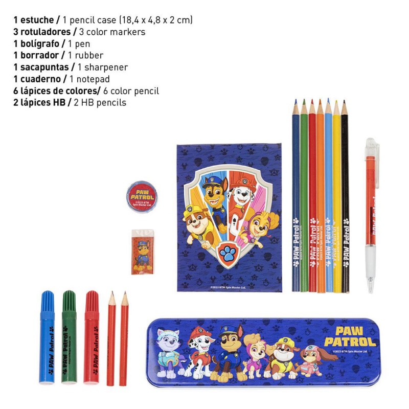 Set Da Colorare Paw Patrol Per Bambini - 32 Pagine, Album Attività, Adesivi, Mini Playpack, Regalo Ufficiale