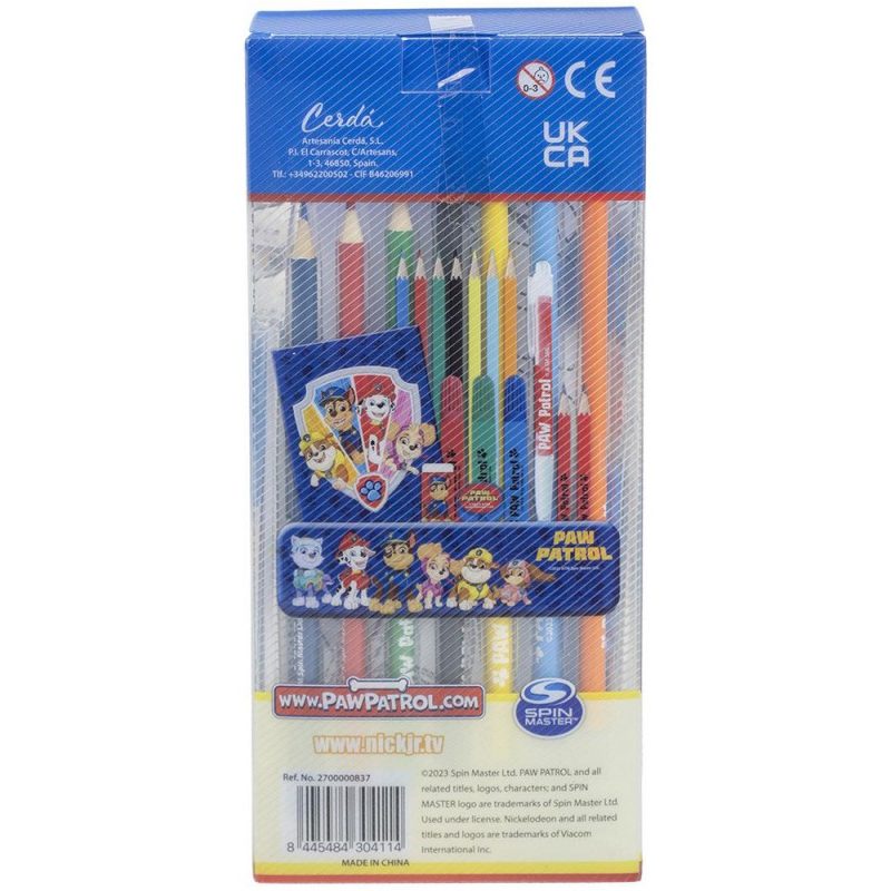 Cerdà Paw Patrol Set Cartoleria Da Colorare Per bambini arte scuola...