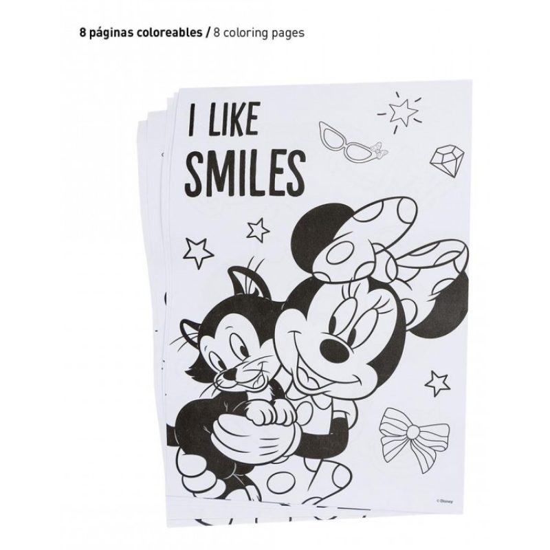 Cerdà Minnie rosa Set Cartoleria Da Colorare Per bambini arte scuol...