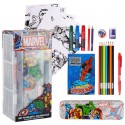 Marvel Set Cartoleria Da Colorare Supereroi Per bambini arte scuola cancelleria