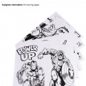 Marvel Set Cartoleria Da Colorare Supereroi Per bambini arte scuola cancelleria