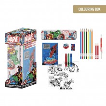 Marvel Set Cartoleria Da Colorare Supereroi Per bambini arte scuola cancelleria