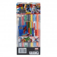 Marvel Set Cartoleria Da Colorare Supereroi Per bambini arte scuola cancelleria