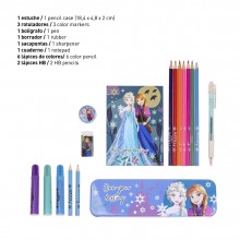 Frozen Set Cartoleria Con Pennarelli Colori Bambini colorare principesse Disney