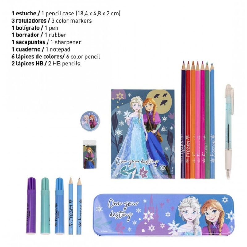 Cerdà Frozen Set Cartoleria Con Pennarelli Colori Bambini colorare ...