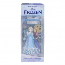 Frozen Set Cartoleria Con Pennarelli Colori Bambini colorare principesse Disney