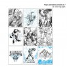 Cerdà Set cancelleria bambini ufficiale Marvel Avengers matite colo...
