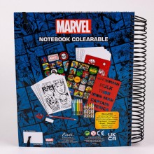 Set cancelleria bambini Album ufficiale Marvel Avengers matite pennarelli colori