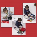 Set cancelleria bambini Album ufficiale Marvel Avengers matite pennarelli colori