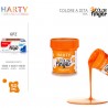 Harty Colori a dita 6 colori da 50 ml in barattoli per bambini lava...