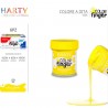 Harty Colori a dita 6 colori da 50 ml in barattoli per bambini lava...