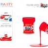 Harty Colori a dita 6 colori da 50 ml in barattoli per bambini lava...