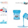 Harty Colori a dita 6 colori da 50 ml in barattoli per bambini lava...