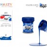 Harty Colori a dita 6 colori da 50 ml in barattoli per bambini lava...
