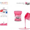 Harty Colori a dita 6 colori da 50 ml in barattoli per bambini lava...